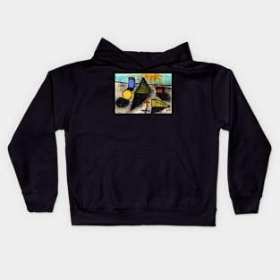 SHAPES OF TIME Kids Hoodie